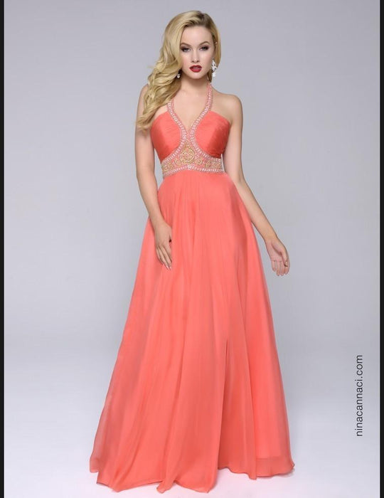 Nina Canacci - 1235 Dress in Orange