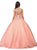 Dancing Queen - 1244 Bejeweled Halter Quinceanera Ballgown