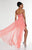 Studio 17 - 12486 Lace Sweetheart Sheath Dress In Pink