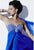 Studio 17 - Strapless Beaded Sweetheart Empire Gown 12494 In Blue