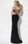 Studio 17 - 12544 Beaded Sweetheart Sheath Dress in Black