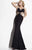 Studio 17 - 12544 Beaded Sweetheart Sheath Dress in Black