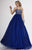 Studio 17 - 12555 Strapless Sweetheart Ballgown in Blue