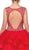 Dancing Queen - 1255 Embellished Bateau Quinceanera Ruffled Ballgown