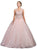 Dancing Queen - 1256 Bedazzled Scoop Quinceanera Ballgown