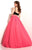 Studio 17 - Lovely Two Piece Long Dress 12598 in Black and Pink