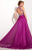 Studio 17 - 12607 Crystal Crusted High Illusion Chiffon A-Line Gown