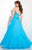 Studio 17 - 12610 Lattice Beaded Sweetheart Chiffon A-Line Gown