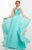 Studio 17 - Fabulous Long Chiffon Dress 12612 In Blue