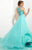 Studio 17 - Fabulous Long Chiffon Dress 12612 In Blue