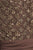 Patra - 12615 Cap Sleeve Gilded Starburst Lace A-Line Gown in Brown