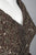 Patra - 12615 Cap Sleeve Gilded Starburst Lace A-Line Gown in Brown
