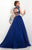Studio 17 - Elegant Two Piece Long Dress 12622 In Red