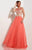 Studio 17 - 12623 Charismatic Embroidered Illusion Jewel Chiffon A-Line Gown