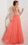 Studio 17 - 12623 Charismatic Embroidered Illusion Jewel Chiffon A-Line Gown