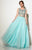 Studio 17 - Two-Piece Bejeweled Sleeveless Ball Gown 12639 in Blue