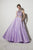 Studio 17 - 12643 Two-piece Bead and Lace Embellished Halter Neck Satin Ball Gown