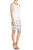 Adrianna Papell - 41931450 Sequin Bateau Sheath Dress in White