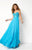 Studio 17 - 12659 Jeweled Sweetheart Bodice Chiffon A-Line Gown In Blue