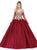 Dancing Queen - 1269 Gold Applique Sweetheart Quinceanera Ballgown