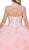 Dancing Queen - 1272 Beaded Sweetheart Ruffled Quinceanera Gown in Pink