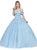 Dancing Queen - 1275 Tiered Scallop-Trimmed Quinceanera Ballgown