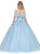 Dancing Queen - 1275 Tiered Scallop-Trimmed Quinceanera Ballgown