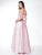 Colors Dress - 1730 High Low Square Neck A-Line Dress in Pink