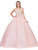 Dancing Queen - 1277 Embellished Sweetheart Quinceanera Ballgown In Pink