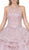 Dancing Queen - 1285 Embellished Halter Ruffled Quinceanera Ballgown In Pink