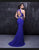 Nina Canacci - 1285 Dress in Blue and Purple