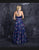 Nina Canacci - Long Halter Neck Prom Dress with Detailed Beading 1291 in Print