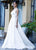 Ashley Lauren - 1294 Pleated Satin Ball Gown in White