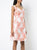 Aidan Mattox - MD1E202430 Embellished Bateau Jacquard A-line Dress In Orange