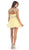 May Queen - Stunning Beaded Illusion Neck Cocktail Dress