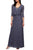 Alex Evenings - Sweetheart Neckline with Bolero Dress 2121485 in Blue
