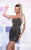 MNM Couture - 1314 Strapless Polka Dots Sheath Cocktail Dress In Black and Gold