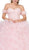 Dancing Queen - 1322 Floral Applique Ruffled Quinceanera Ballgown