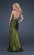 Gigi - 16333 Ruched Sweetheart Mermaid Dress In Green
