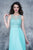 Nina Canacci - 1333 Embellished Illusion Jewel A-line Dress In Green