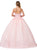 Dancing Queen - 1337 Lace Appliqued Sweetheart Bodice Ballgown In Pink