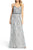 Adrianna Papell - Beaded Blouson Dress 91891180 in Gray
