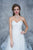 Nina Canacci - 1351 Bejeweled Sweetheart A-line Dress In White