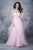 Nina Canacci - 1351 Bejeweled Sweetheart A-line Dress In Pink