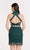 Alyce Paris - 4457 Two Piece Lace Embellished Sheath Dress in Green