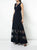 Aidan Mattox - MD1E203970 Sleeveless Illusion Panel Mermaid Dress In Black