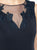 Aidan Mattox - MD1E203970 Sleeveless Illusion Panel Mermaid Dress In Black