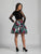 Dave & Johnny - A6358 Two-Piece Long Sleeved Party Dress in Print