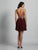 Dave & Johnny - A6226W Lace Halter A-line Dress in Red