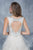 Nina Canacci - 1373 Bejeweled V-neck A-line Dress In Neutral